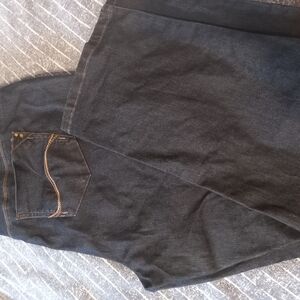 Petites Plus Dark Blue Denim Jeans